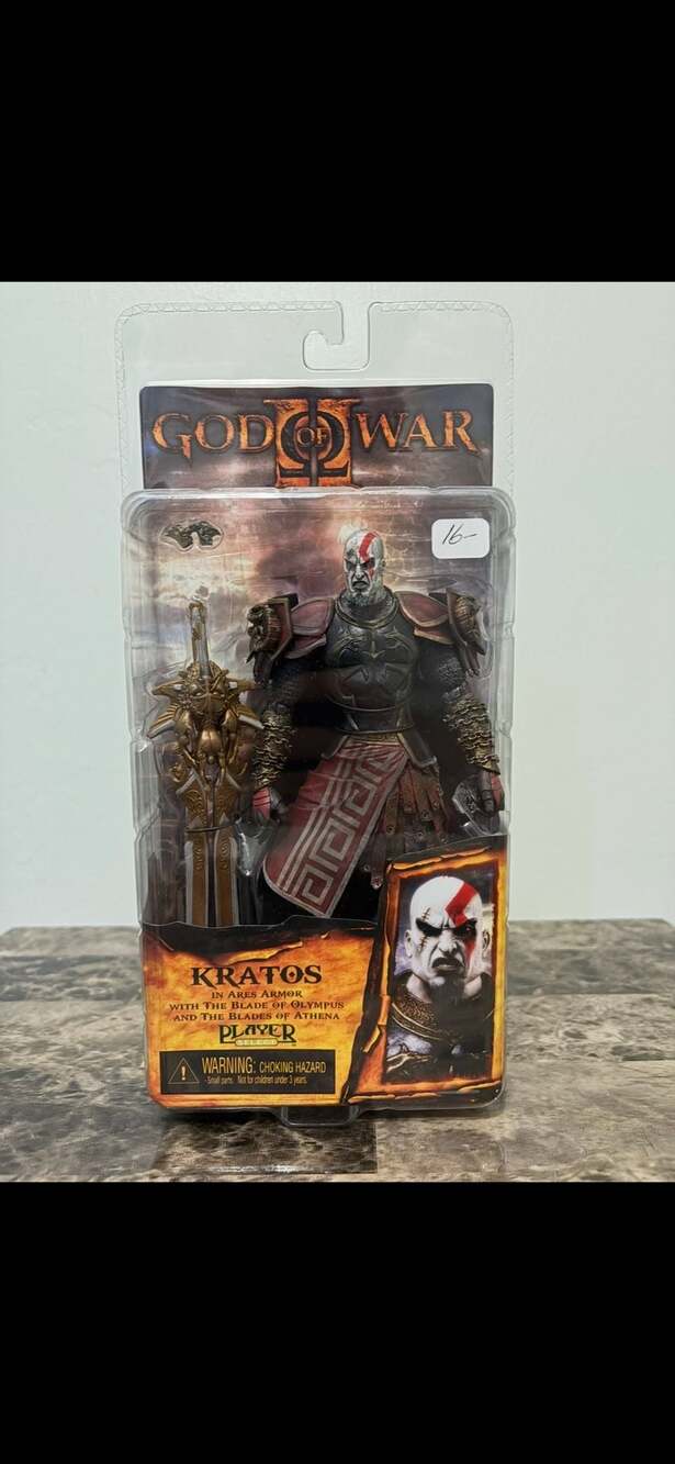 NECA God of War II Kratos In Ares Armor Action Figure